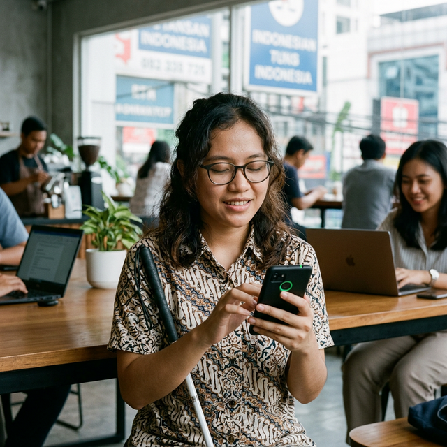 Peluncuran Aplikasi Ramah Disabilitas Pertama Karya Anak Bangsa